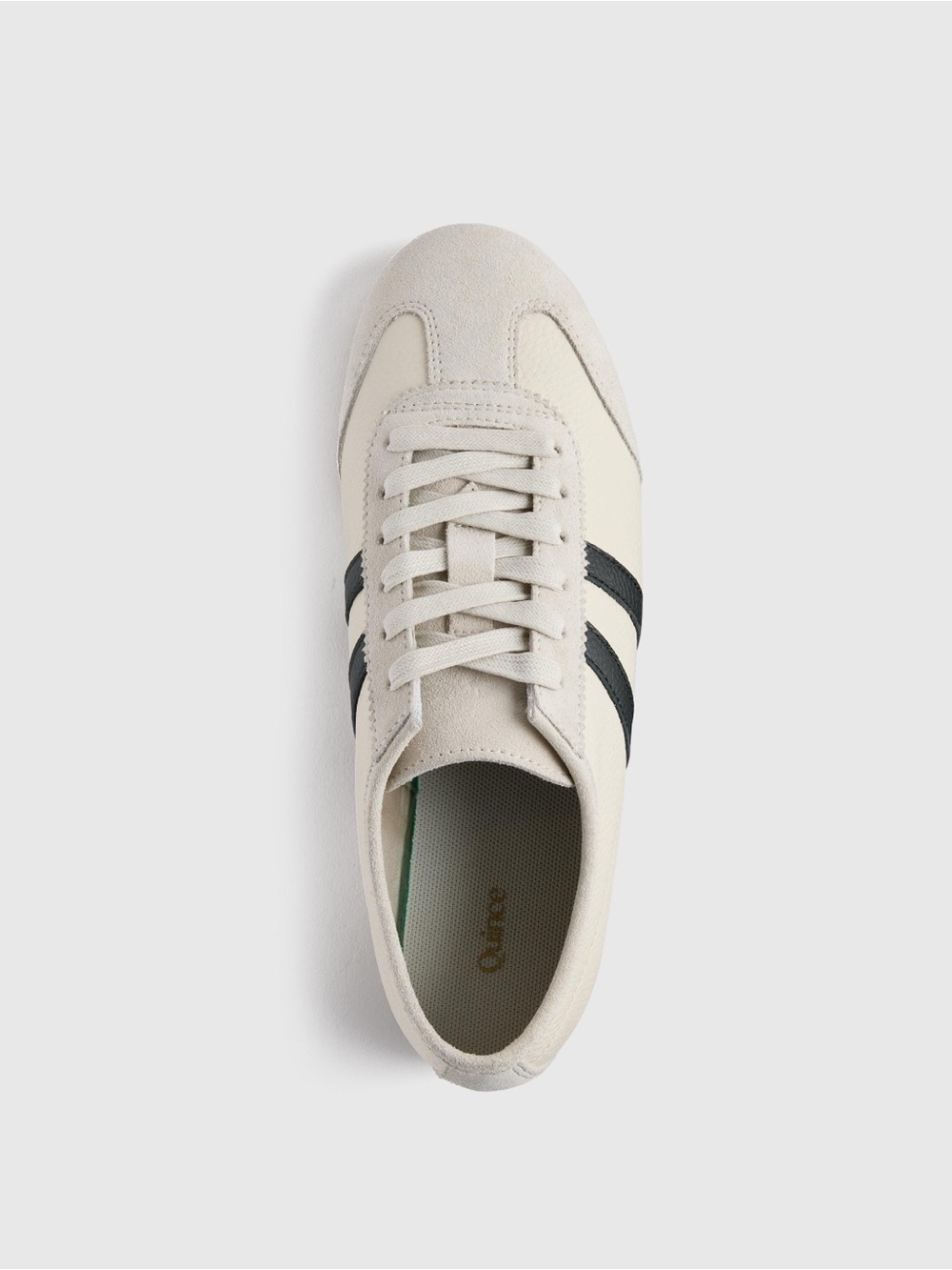 Quince Italian Leather & Suede Low Profile Sneaker